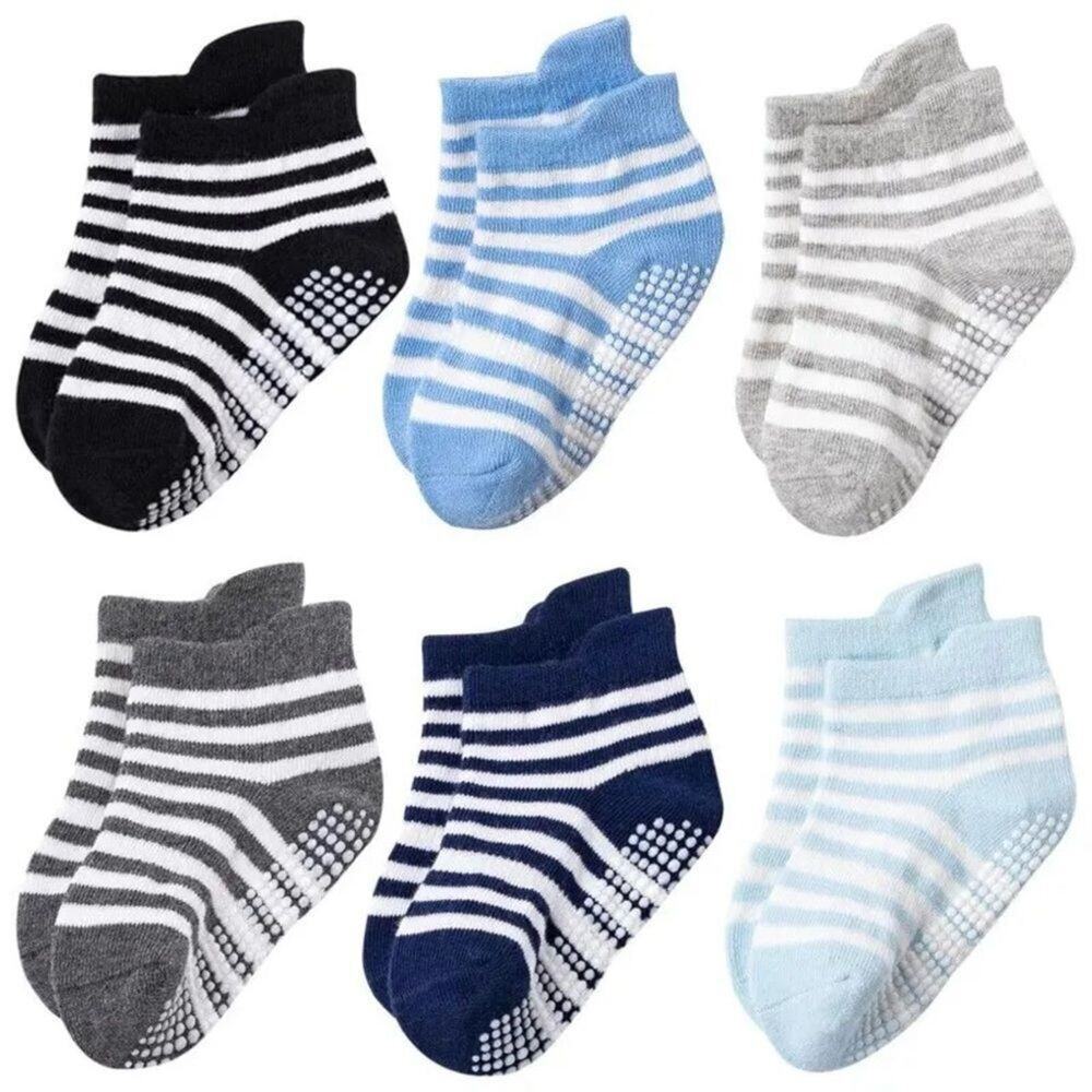New bundle lot 6 pair kids socks 3-5 Large